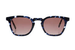 Accessories: Page L Sunglasses in Blue Tort