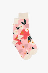 Shoes: Spring Floral Socks