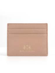 Accessories: The Latte Leather Cardholder