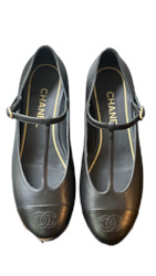 Internet only: Chanel Mary Janes Flats