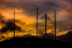 New Zealand: Sunset and Plylons