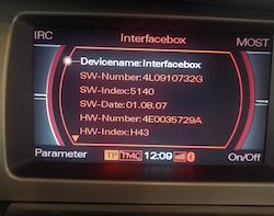 Audi MMI 3G+ Navigation Conversion