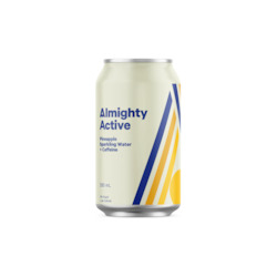 Soft drink wholesaling: Active Pineapple Sparkling Water 12 x 330ml
