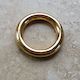 1 x Gold Metal Ring - 1.75" (45mm) wide