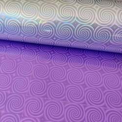 Doubled Sided Holographic Vinyl Fabric - Per Meter
