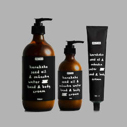 Skincare: Harakeke Seed Oil & Mānuka Water Hand & Body Cream