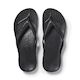 Black - Arch Support Jandals