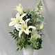 Lilies in White â Artificial Flowers (Faux, Silk)