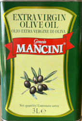 Beer, wine and spirit wholesaling: Mancini Extra Virgin Olive Oil 3L