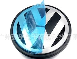 Motor vehicle part dealing - new: 4Pcs 65mm Volkswagen Wheel Centre hub Cap Badges Black