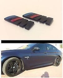 Motor vehicle part dealing - new: 2x BMW M Sport Emblem Sticker Side Car M Power Badge 4.5 x 1.5cm