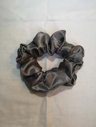 Clothing: Dark Grey Scrunchie