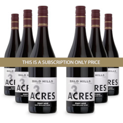 Our Pinot Noir Collection 1: Subscribe & Save 15% ~ 6 PACK of 3 Acres Central Otago Pinot Noir 2020