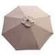 Market 335cm Shade Umbrella - Beige