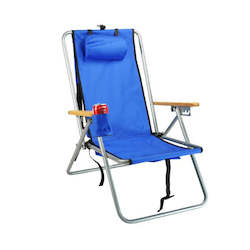 Beach Chairs: Wearever Backpack Chair - Royal
