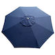 Market 335cm Shade Umbrella - Navy