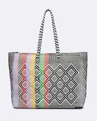 All: Handwoven Mexican Tote - Navo