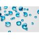 Table Crystals 3 sizes - Turquoise