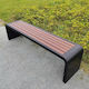 Outdoor stainless bench 180cm