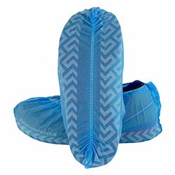 Medical Grade: Shoe Covers - single use, non-skid, box of 100