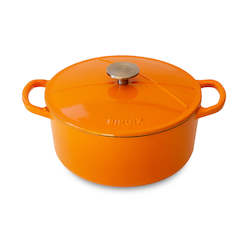 Dutchovens: Cast Iron Dutch Oven in Orange