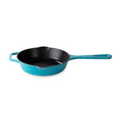 Cast Iron Skillet Pan in Blue