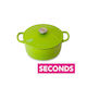Seconds: Green Cast Iron Dutch Oven