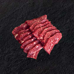 Meat wholesaling - except canned, cured or smoked poultry or rabbit meat: Ribeye Cap Yakiniku Slices