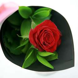 Florist: Valentines Day Single Red Rose