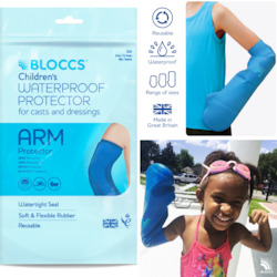 Arm Covers: BloccsÂ® Waterproof Cast Cover Arm, Swim, Shower & Bathe, Child Arm