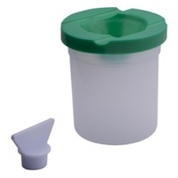 Artist supplies wholesaling: Paint pots non spill (includes lid and stopper)