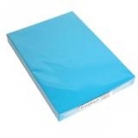 Artist supplies wholesaling: Colour card 160gsm A4 - blue