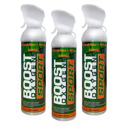 Flavoured Cans: Boost Oxygen SPORT - Large 10L - 3 Pack