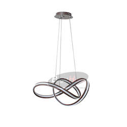 Electrical goods: CD2040AWY1-B   Modern Design LED White  Curved Pendant Light