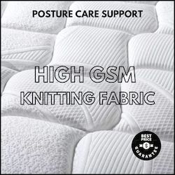Bed: Posture Care Support (Plush) Mattress Super King