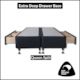 Extra Deep Drawer Bed Base Queen Split (NZ Made)