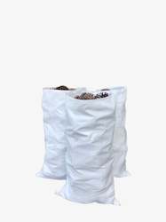 Bag or sack wholesaling - textile: Polypropylene Sacks | Sand Bags | 470mm x800mm | 100 Sacks | White