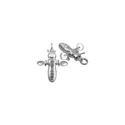 Buzzy Bee: Buzzy Bee Moving Charm (available in silver or gold)