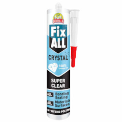 Hardware - domestic: Gorilla FixAll Crystal Sealant & Adhesive 300gr Clear