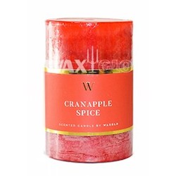 50mm x 75mm 'W' Collection - scented pillar candle