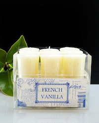 French Vanilla Votive - 9 Pack - 45mm x 50mm