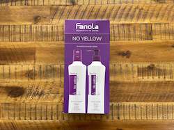 Hairdressing: Finola No Yellow Shampoo and Mask 350ml Gift Pack