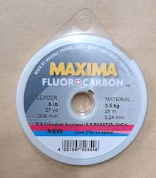 Sporting equipment: Maxima Fluorocarbon Leader Material