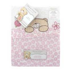 Forever Friends Cot Bed Fitted and Flat Sheets- UK Size