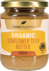 Health food wholesaling: Organic Sunflower Seed Butter, Smooth - 220g