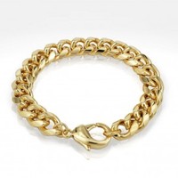 Jewellery: Chain bracelet, 215mm / large -(E31/L)