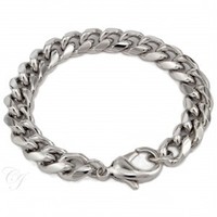 Jewellery: Chain bracelet, 185mm / medium -(E31/M)
