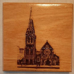 Coasters: NZ Rimu/Beech Coasters Christ Church Cathedral