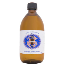 Health food wholesaling: The Copper Solution - 500ml Colloidal Copper