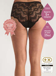 Incontinence Underwear: LACE FULL BRIEFS